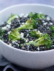 broccoli lentil salad