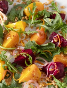 beet salad with mustard vinaigrette