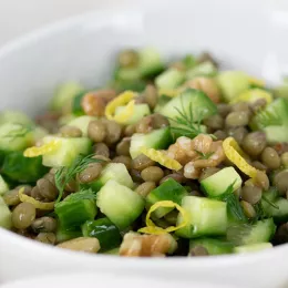 greek lentil salad