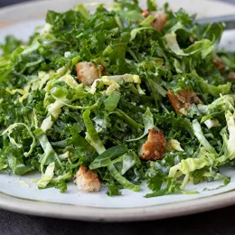 crunchy brussels salad