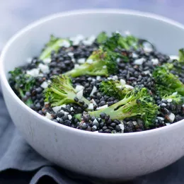 broccoli lentil salad