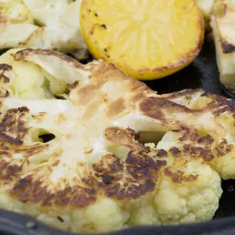 crispy cauliflower steaks