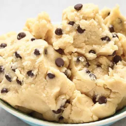 cookie dough in a bowl