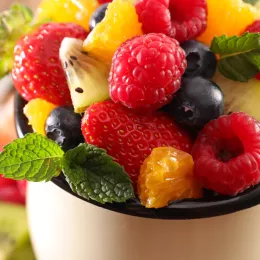 bowl of mixed fruit