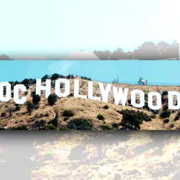 "Doc Hollywood?" on the Hollywood sign