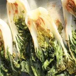 roasted bok choy