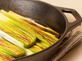 braised leeks