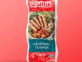 front package of tempeh