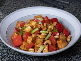 Tofu Cashew Stir-Fry