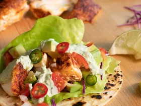 snapper taco