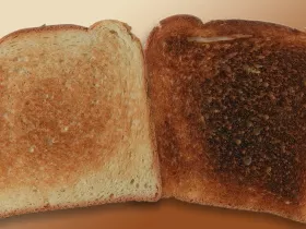 burnt toast