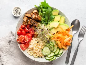 low carb bowl