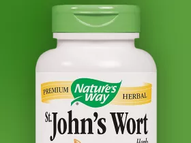 a bottle of st. john's wort