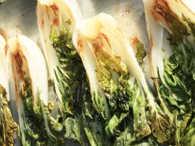 roasted bok choy