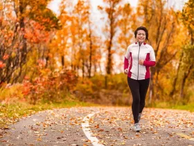 person running