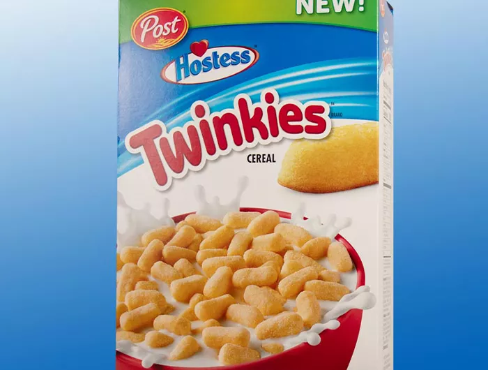 box of Twinkies cereal