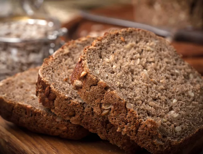 slices of whole-grain bread