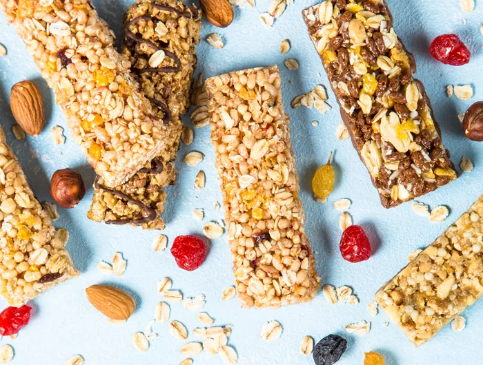 cereal bars and snack bars