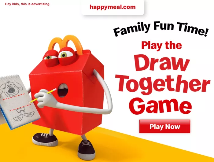 Predatory Marketing on HappyMeal.com