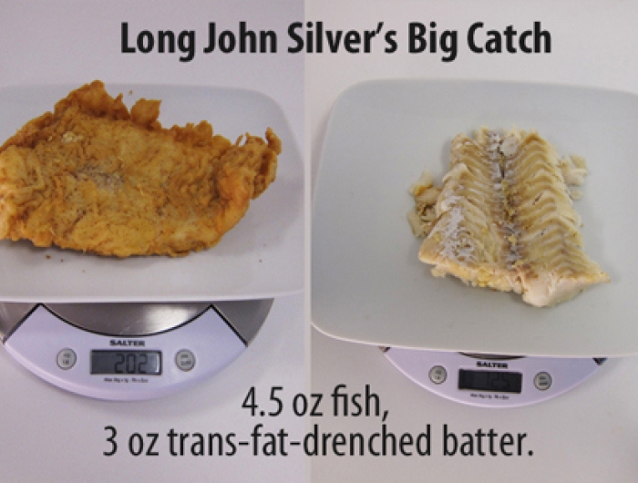 Long John Silver's Big Catch is worst restaurant meal in America