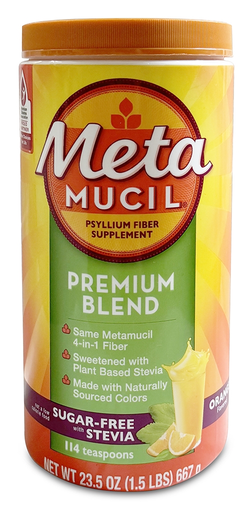 tub of Meta Mucil premium blend