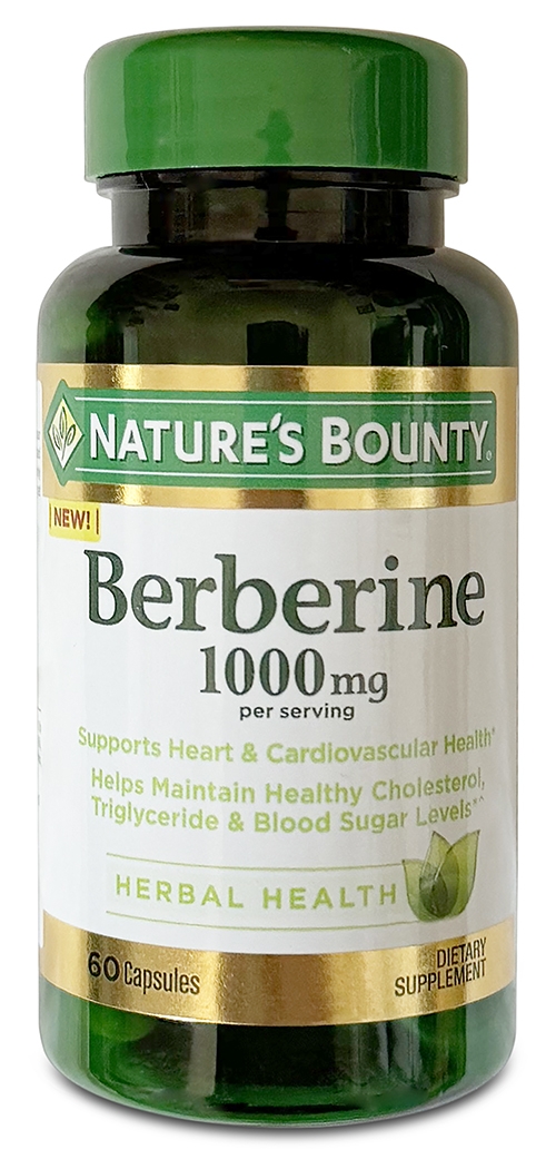 bottle of Nature's bounty berberine