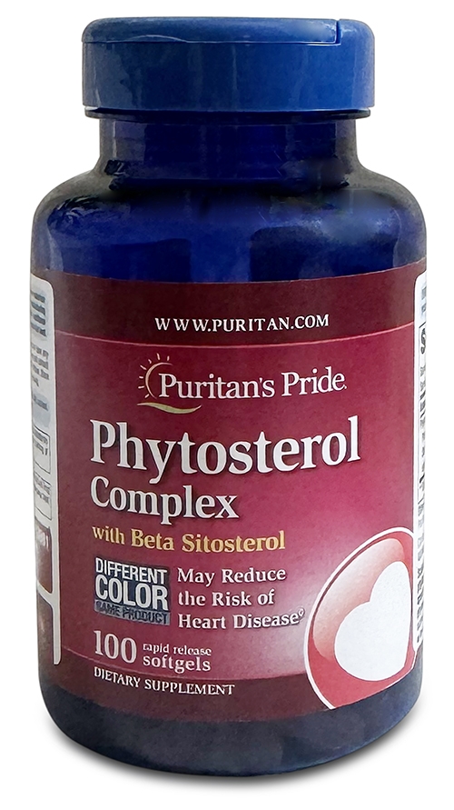bottle of Puritan's Pride Phytosterol complex