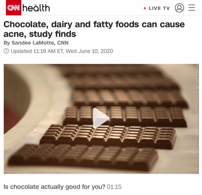 cnn story on chocolate