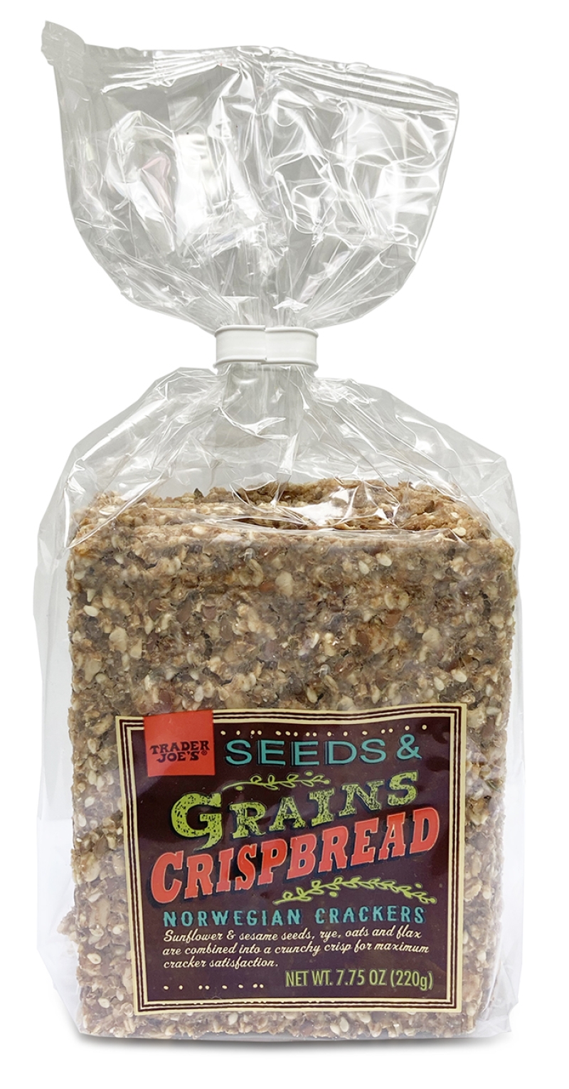 Trader Joes Seed And Grains Crispbread Norwegian Crackers