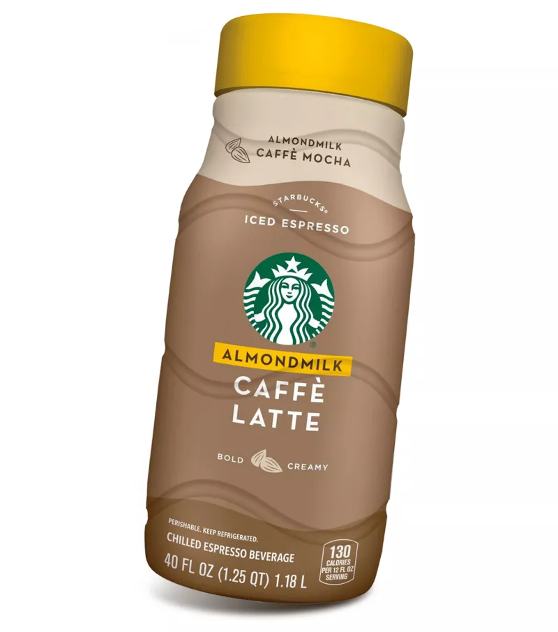 Starbucks almond Milk Caffe Latte