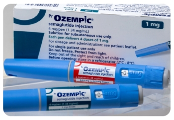 box and injections of ozempic