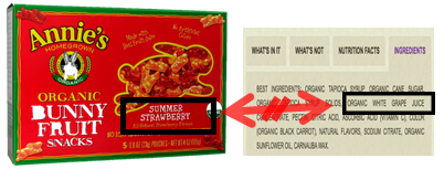 34 Annie's Fruit Snacks Nutrition Label - Labels Design ...